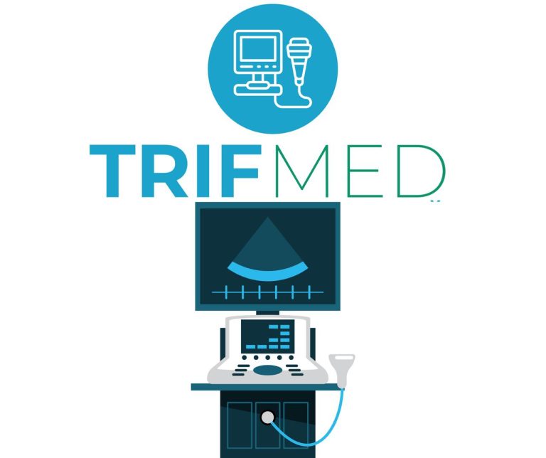 Ecograf modern utilizat pentru imagistică medicală la TrifMed Fălticeni